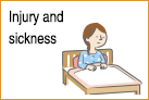 Injury and sickness